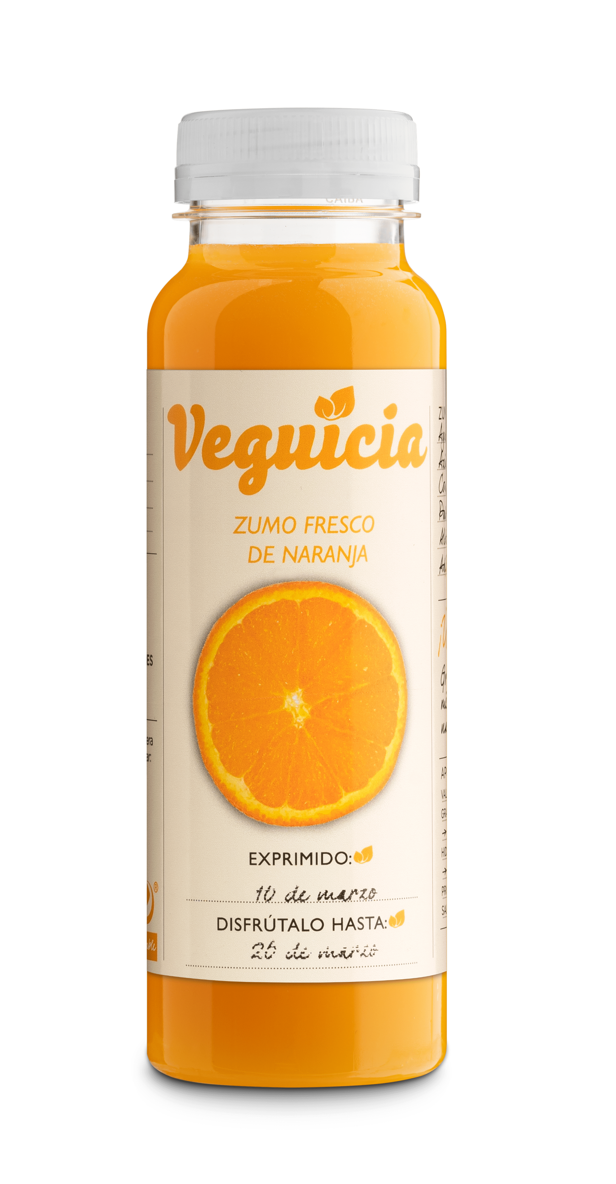 Zumo naranja auténtico