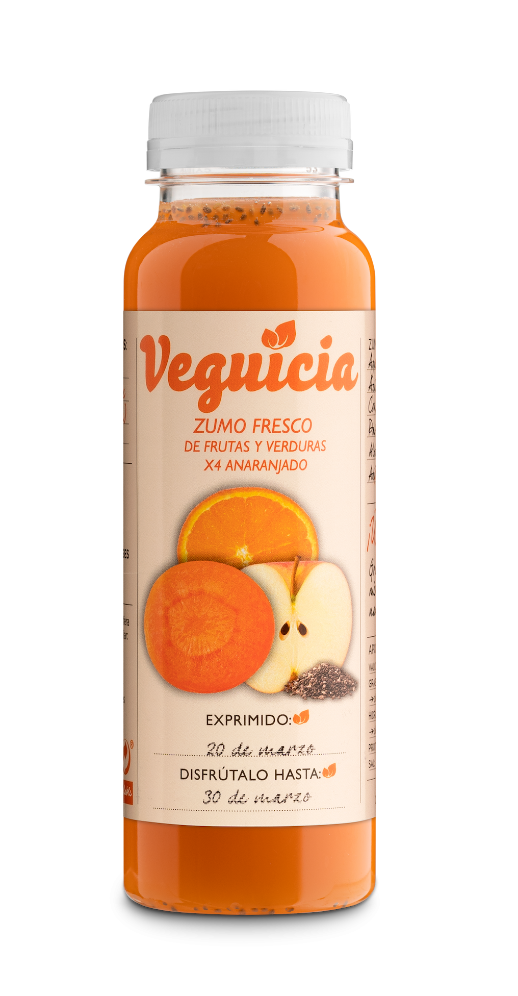Zumo Fresco Anaranjado 250ml