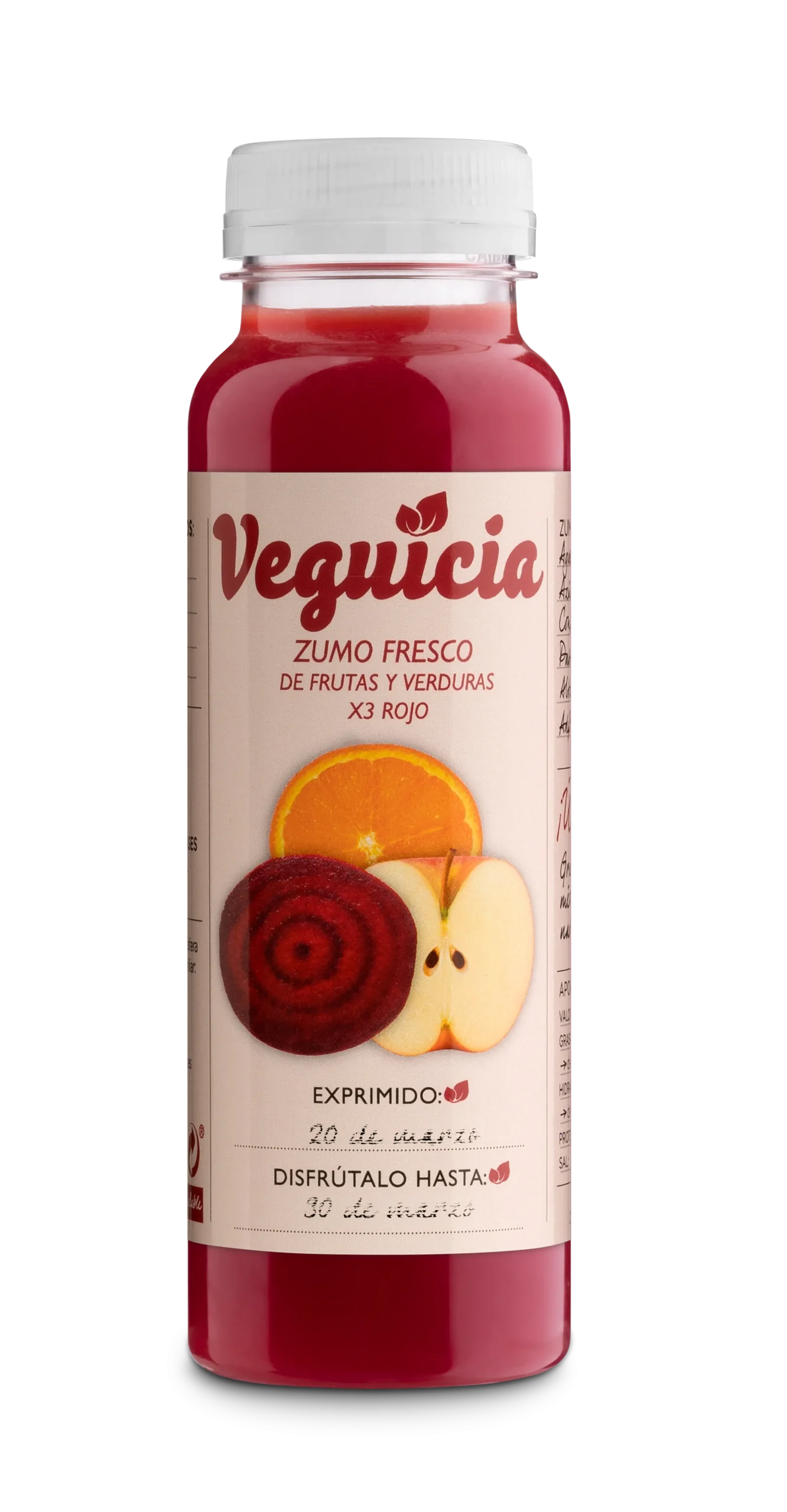 Zumo Fresco Rojo 250ml