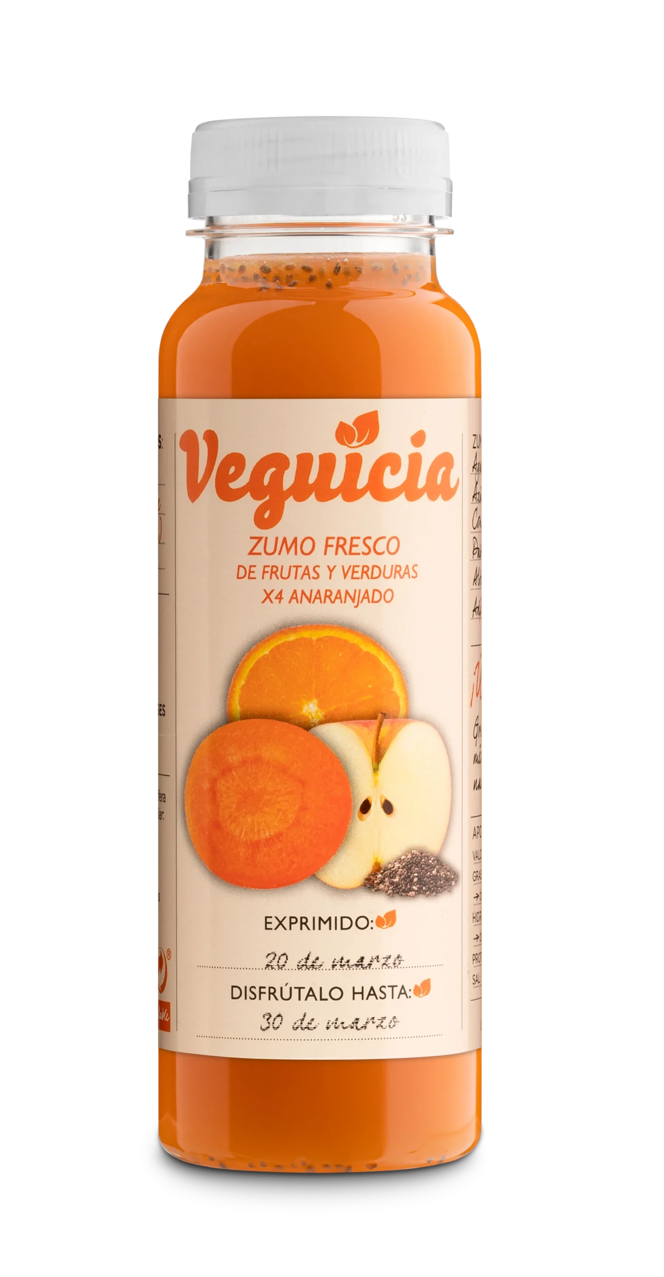 Zumo Fresco Anaranjado 250ml